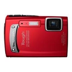 [Used] OLYMPUS Waterproof Digital Camera TOUGH TG-310 Red, 3m Waterproof, 1.5m Drop Resistant, -10℃ Low Temperature Resistant, 14MP, 3.6x Optical Zoom, 2.7-inch LCD, TG-310 RED