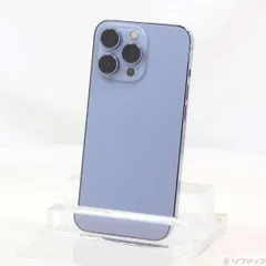 〔中古品〕 iPhone13 Pro 256GB シエラブルー MLUU3J／A SIMフリー【269】