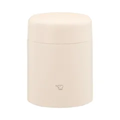 象印 スープジャー 400ml 大きめ茶碗サイズ 【おいしく保温・保冷】 食洗機対応 洗いやすい シームレスせん お弁当 広口 エクリュベージュ SW-LA40-CM