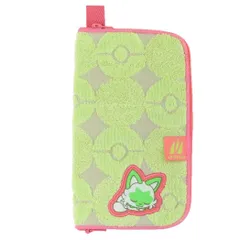 【メール便】ポケットモンスター タオルポーチ どっとポーチ キープスタンド キープ ニャオハ BE ポケモン アイアップ ペットボトルホルダー 小物入れ 保温保冷 キャラクター グッズ 