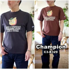 champion 　チャンピオン　半袖Tシャツ　カットソー 　c3-b329　プリントTシャツ