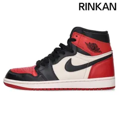 ナイキ  2018  AIR JORDAN 1 RETRO HIGH OG BRED TOE 555088-610 エアジョーダン1レトロハイオージーブレッドトゥスニーカー メンズ 26.5cm