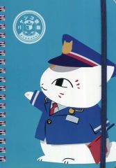 [중고] 노트·메모장 냥코 선생님(역장) B6 노트 트래블 문구 [이치반 복권 나츠메 친구장 ~냥코 선생님과 봄의 여행~] G상