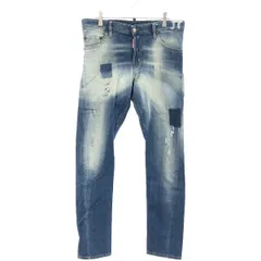 DSQUARED2 ディースクエアード 17AW Sexy Twist Jean デニムパンツ S74LB0248 S30342 インディゴ 46