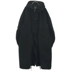 【美品】LIMI feu　春ダブル ジャケット　デカボタン　黒　コットン ギャバ 美品】LIMI feu 春ダブル ジャケット デカボタン 黒 コットン