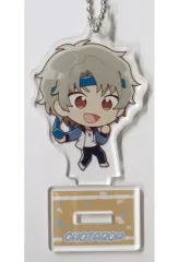 【中古】キーホルダー 鳳長太郎 「GiGO コラボカフェ 新テニスの王子様 スタンド付きデフォルメアクリルキーホルダー ～氷帝・山吹ver.～」