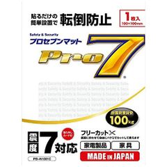 プロセブン 耐震マット [耐荷重目安100kg /フリーカットタイプ /1枚入り] PB-N1001C のサムネイル