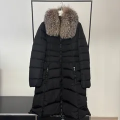 モンクレール★HIRONDELLE★最高級フォックスファー★ブラック★サイズ1★国内正規品