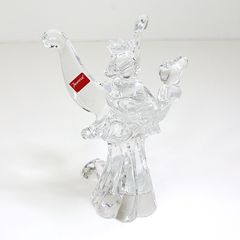 バカラ Baccarat 置物 エンジェル 天使 クリスタル クリア インテリア【中古】Sランク