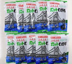 鳴門海峡産 カットわかめ25g×10袋【徳島県鳴門産】