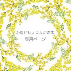 かあいしょじょかさま専用ページ