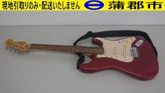 【現地引き取りのみ　リユース品】エレキギター　Vintage（R7－164）通電確認済み　音階未確認　汚れ、サビ、キズあり