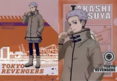 【中古】クリアファイル 三ツ谷隆 A4描き下ろしクリアファイルセット(2枚組) 「タイトーくじ 東京リベンジャーズ 関東事変～時代を創るものたち～」 G賞
