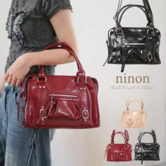 ショルダーバッグ レディース おしゃれ 2way 斜めがけ 小さめ 小さい ボストンバッグ 旅行 ミニボストンバッグ 旅行カバン 通勤 通学 かわいい オシャレ 可愛い 大人 大容量 上品 合皮 赤 黒 PUレザー タッチ スタッズ デコ バッグ バック