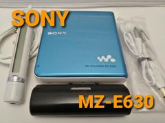ソニー　MDウォークマン　MZ-E630　ブルー