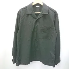 ◇ GU ジーユー 長袖 シャツ サイズS ブラック系 メンズ E  【1407020033107】