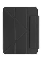 ブラック 【SwitchEasy】 iPad 10.9 2022 対応 ケース 手帳型 オートスリープ 対応 スリム 保護 カバー Apple Pencil ホルダー / 4段階 角度 変更 スタンド 付き 薄型 手帳 タブレットケース [Apple iPad