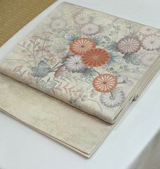 未使用品☆となみ織物☆となみ帯引泊本袋帯綾アールデコ - メルカリ