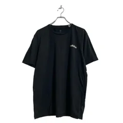 adidas 半袖 ロゴ Tシャツ L ブラック アディダス ワンポイントロゴ 古着卸 アメリカ仕入 a603-6390