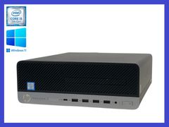 ★第7世代 i5搭載 HP ProDesk 600 G3 SFF/ Core i5-7500/ メモリ8GB/ SSD 256GB / Windows 11 Pro・デスクトップPC すぐに使えます！