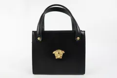【美品】ヴェルサーチ GIANNI VERSACE ハンドバッグ トートバッグ VERSACE - ヴェルサーチ／GIANNI VERSACE バッグ トートバッグ