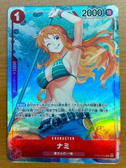 ナミ R パラレル OP01-016 ワンピースカードゲーム - メルカリ