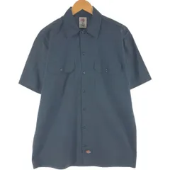 古着 ディッキーズ Dickies 半袖 ワークシャツ ボックスシャツ メンズM相当/eaa558357のサムネイル