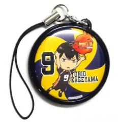 【中古】ストラップ(キャラクター) 影山飛雄 ブリキ缶ストラップ 「ハイキュー!!」 J-WORLD TOKYO 売り切れ注意!坂ノ下商店アルバイト体験 ★賞