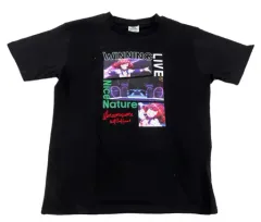 【中古】衣類 ナイスネイチャ メンズTシャツ(ステッカー付き) ブラック LLサイズ 「ウマ娘 プリティーダービー Season 2×Avail」のサムネイル