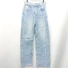 ◇ By muni:r バイムニール デニムパンツ サイズM ライトブルー レディース E  【1408060001002】