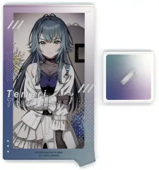 【中古】アクリルスタンド・アクリルパネル 月村手毬 スタンド付きアートアクリルプレートvol.1 「学園アイドルマスター」