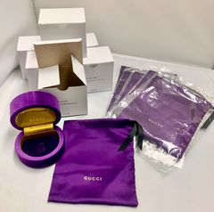【訳あり品】グッチ　ジュエリーボックス（保存袋付き）アソート