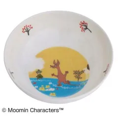 MOOMIN(ムーミン) メラミンボウル NORDIC SUMMER SKIE イエロー RST330044