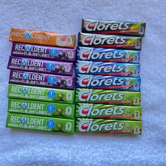 ガム合計15個セット　リカルデント　クロレッツ