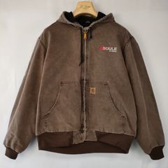 カーハート アクティブジャケット ダークブラウン CHT L