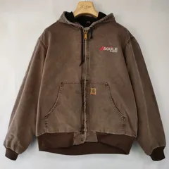 Carhartt アクティブジャケット ダークブラウン J130DKB サイズL Carhartt アクティブジャケット ダークブラウン J130DKB サイズL