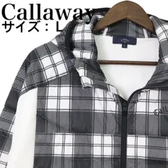 【新品、未使用】キャロウェイ　ブルゾン　メンズ　サイズ：Ｌ　ホワイト　秋、冬