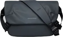 X-cross クロス 斜めがけバッグ メンズ 小さめ ナイロン おしゃれ メッセンジャー アウトドア ショルダーバッグ 肩掛け 小型 シンプル ボディバッグ 防犯対策 旅行 鞄 キャリーオンバッグ コンパクト(グレー,  Free Size)