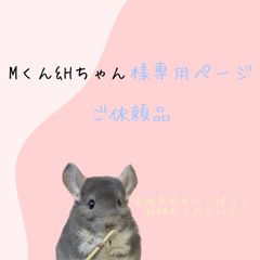 Mくん＆Hちゃんご依頼品