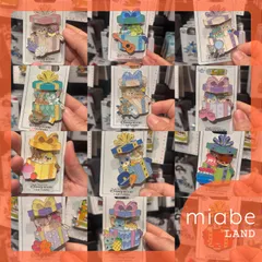 Group B｜10~15営業日国内倉庫発送｜miabe LAND｜常設｜上海ディズニー｜ダッフィーフレンズ、ミッキー、ニック、ジュディ、スティッチ、エンジェル｜お誕生日月　可動　ピンバッジ