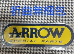 ARROW 3Dメタル耐熱ステッカー　イエロー