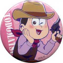 【中古】バッジ・ピンズ(キャラクター) トド松 「おそ松さん×渋谷マルイ 〇松さん 缶バッジ 西部松Ver.」
