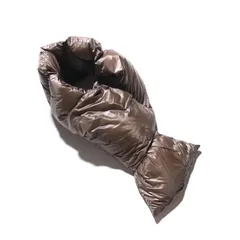 ナンガ ポータブルライトダウンマフラー モカ フリー #N1PMMON2-MOCHA PORTABLE LIGHT DOWN MUFFLER NANGA 新品 未使用