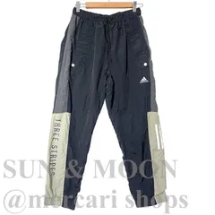 adidas アディダス ジャージ パンツ スリーストライプ ブラック S