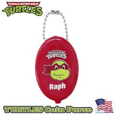 新品 🇺🇸 ラバーコインケース ◆ミュータント タートルズ レッド Raph◆ TURTLES RED RUBBER COIN CASE アメリカン雑貨 キーホルダー キーチェーン キーリング 小銭入れ 財布 小物入れ ピルケース アクセサリー