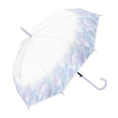 ☆ 샤이니 톤 BL / PU ☆ 여성 EVA 엄브렐러 60cm 긴 우산 여성 60cm 귀여운 장우 우산 비 우산 비닐 우산 점프 우산 점프 우산 카사 부피 엄브렐라 비구 귀여운 화려한 그라데이션 무늬 밀킨