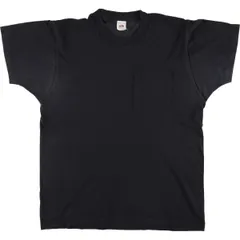 古着 80~90年代 フルーツオブザルーム FRUIT OF THE LOOM 無地ポケットTシャツ USA製 メンズL相当 ヴィンテージ/eaa561138