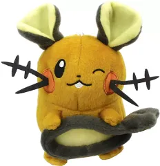 【中古】ぬいぐるみ デデンネ しっぽみてみて! ぬいぐるみ～ヤドン・マリル・デデンネ・クスネ～ 「ポケットモンスター」