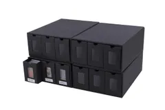 おもちゃの神様 ３列ディスプレイストレージ 2790枚以上収納可能 セパレーター ２０個 ＆ シール36枚付属 (4) [4]