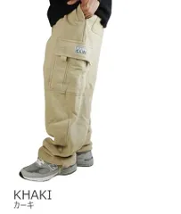 プロクラブ PRO CLUB メンズ スウェットパンツ 162SWEAT CARGO PANTSスエット ヘビーオンスカーゴパンツ ベージュカーキ　ルーズ ビッグサイズ